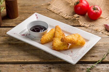 Сулугуни жареный