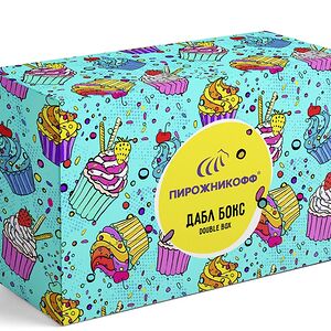 Зефир глазированный Ассорти в голубой упаковке