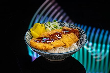 Свинина на рисе