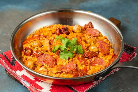 Паэлья мясная