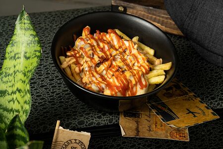 Картофель Фри с беконом