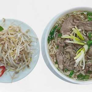 Лапша с жареной говядиной