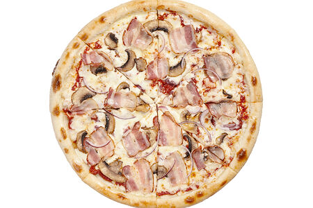 Пицца Дон бекон на тонком тесте