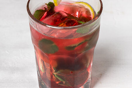 Лимонад Клубнично-апельсиновый 1л