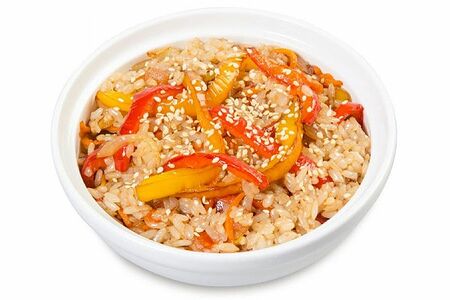 Тяхан с овощами