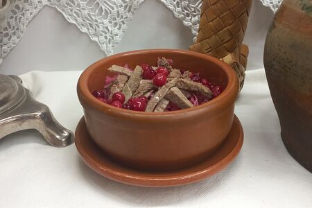 Салат по-коми-пермяцки с говядиной