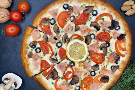 Пицца Ветчина Грибы 32 см