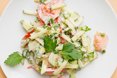 Салат Капуста с яблоком