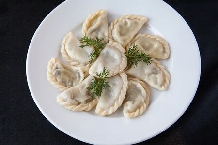 Вареники с картофелем и грибами