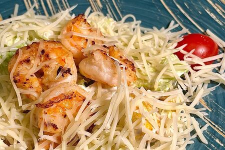 Цезарь с креветками