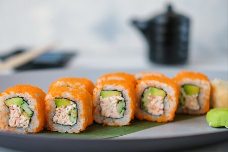 Калифорния со снежным крабом