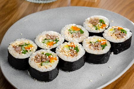 Кимбап с говядиной