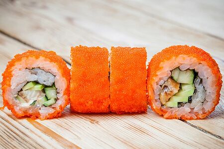 Калифорния с угрем