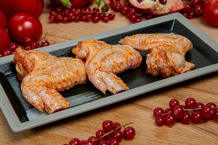 Крылья куриные в маринаде