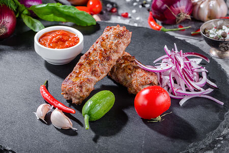 Люля-кебаб из телятины