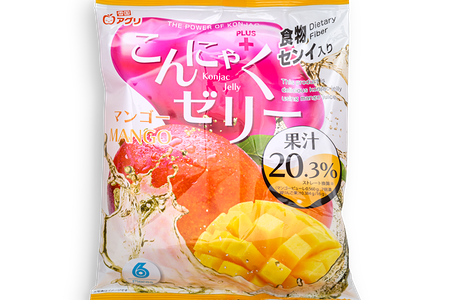 Желе конняку Yukiguni манго и коллаген