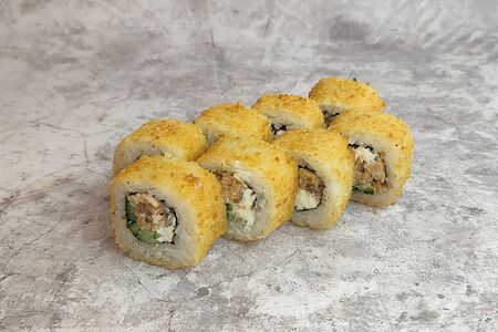 Ролл Темпура с жареным лососем