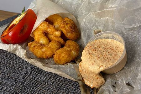 Креветки в панировке