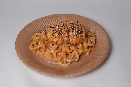 Удон с цыплёнком