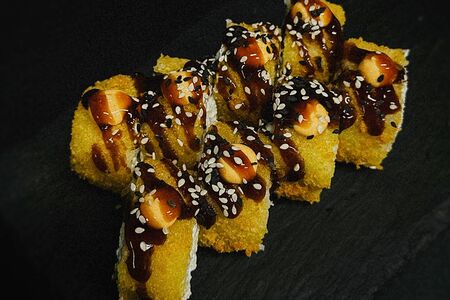 Темпурный копчёный угорь