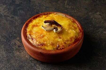 Жюльен с белыми грибами