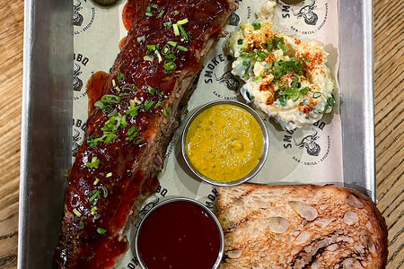 Ребро поросенка Барбекю