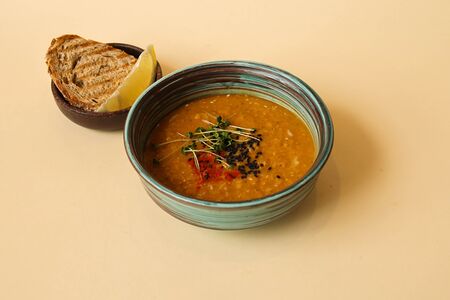 Суп чечевичный