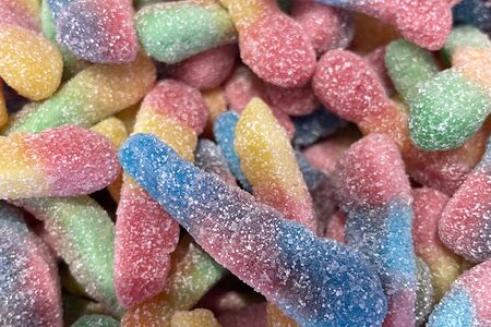 Червяки разноцветные кислые