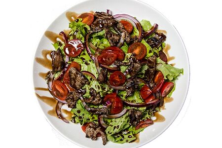 Салат с говядиной