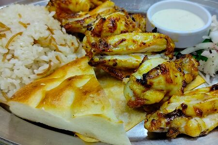 Шашлык из куриных крылышек