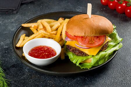 Бургер с говядиной