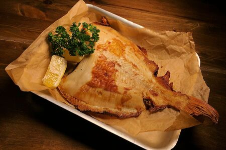 Жареная Мурманская камбала
