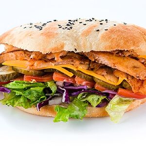 Сырный донер в пите с говядиной