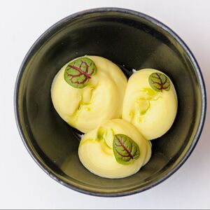 Картофельное пюре с пармезаном