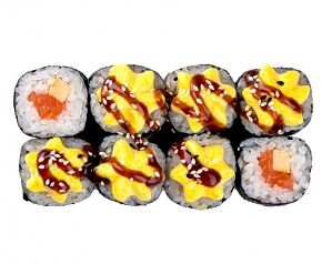 Запеченный с лососем