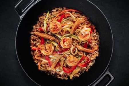 Wok Тайская креветка L