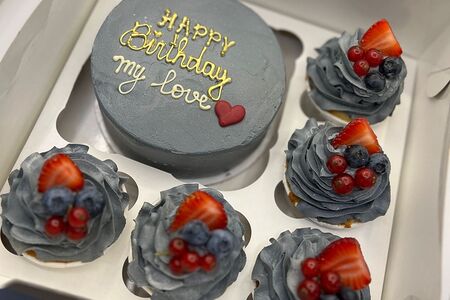 Бенто-торт и капкейки Моя любовь