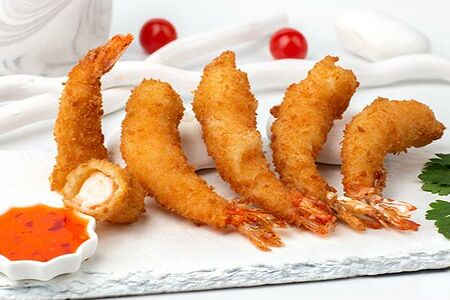 Креветка Темпура и соус сладкий чили