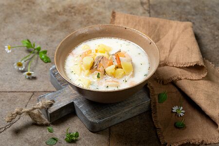 Сливочная уха