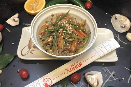 Блюдо №205 Фунчоза с мясом