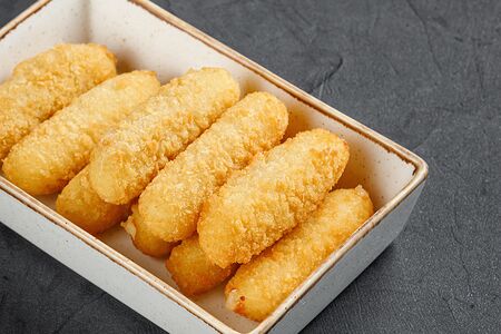 Жареный сыр в панировке