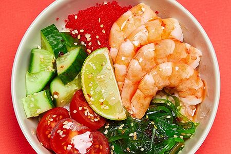 Поке с креветкой
