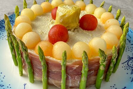 Мясной торт Италия