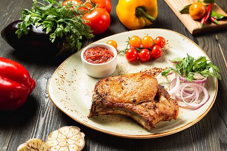 Антрекот cвинoй