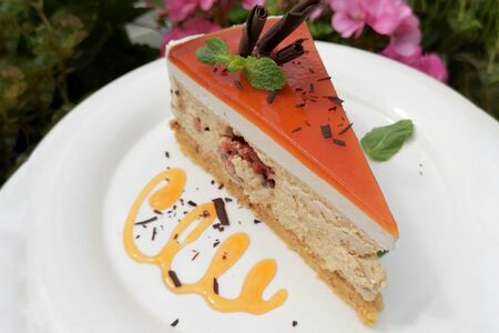 Творожный торт с грейпфрутом