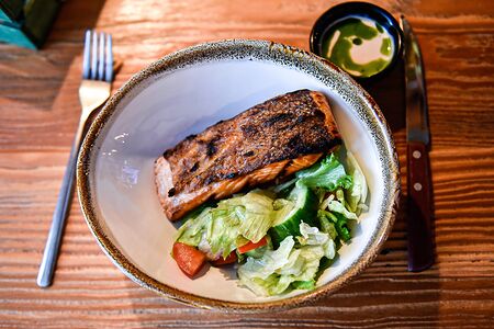 Стейк из форели