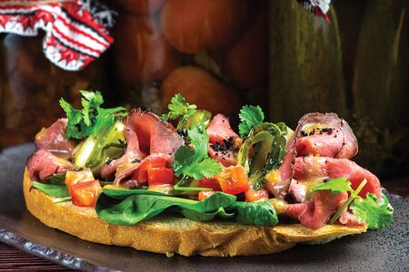 Бутерброд с ростбифом