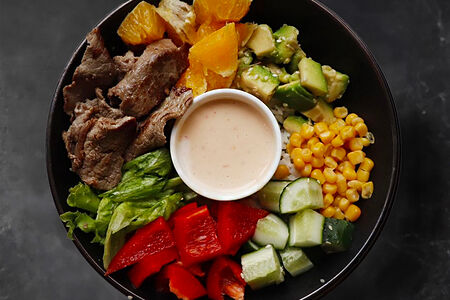 Поке с говядиной