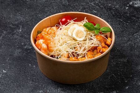 Цезарь с креветками