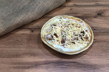 Пицца с двойным мясом